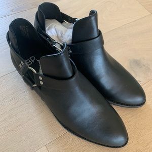 Brand New BP Black Genuine Leather Boots – Size 8